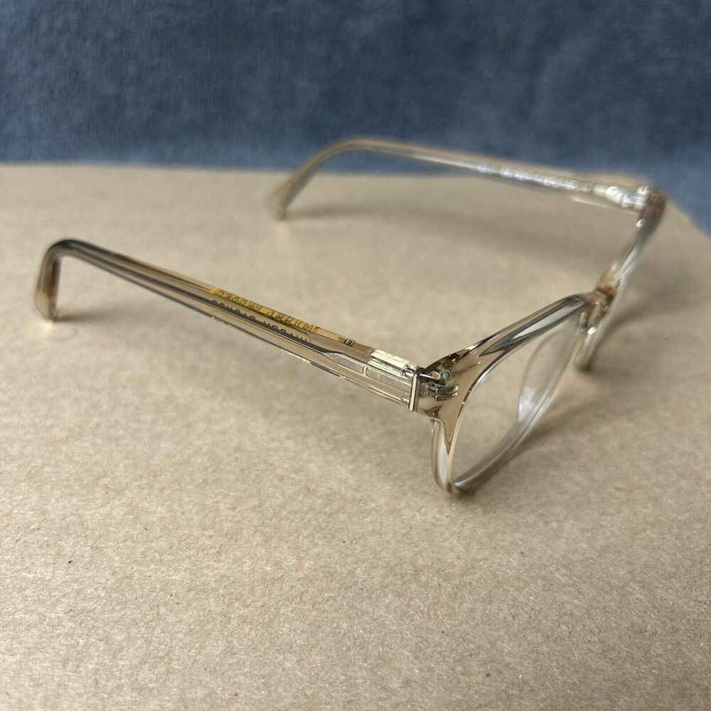 Warby Parker Eyeglasses Amelia M 664 Clear Gold 50-17-142.    G45
